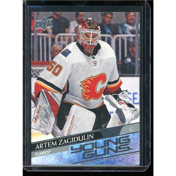 2020-21 Upper Deck #244 Artem Zagidulin YG RC