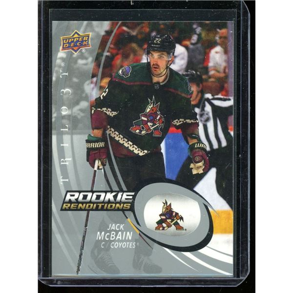 2022-23 Upper Deck Trilogy Rookie Renditions #RR30 Jack McBain