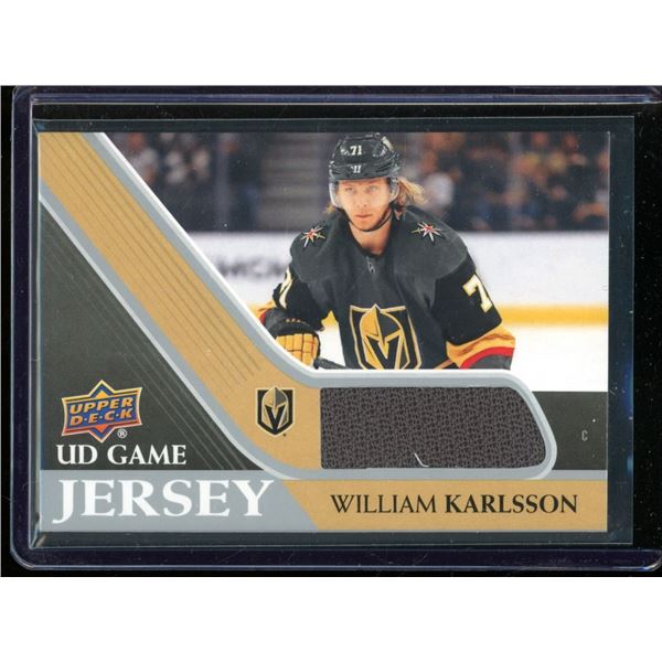 2020-21 Upper Deck Game Jerseys #GJWK William Karlsson