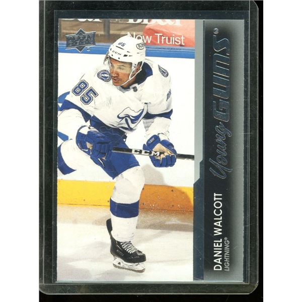 2021-22 Upper Deck #229 Daniel Walcott YG RC