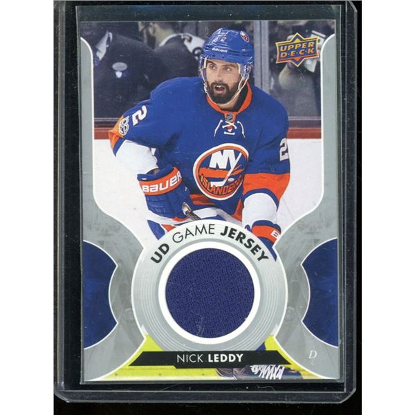 2017-18 Upper Deck Game Jerseys #GJNL Nick Leddy