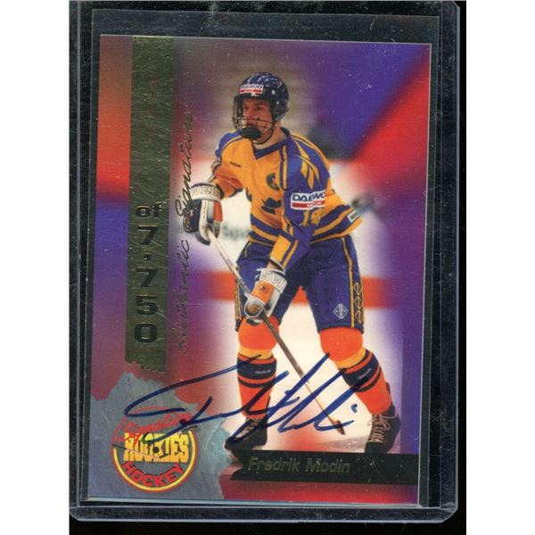 1995 Signature Rookies Signatures #7 Fredrik Modin