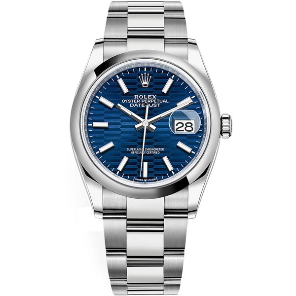 Rolex 36MM Datejust SS Model # 126234