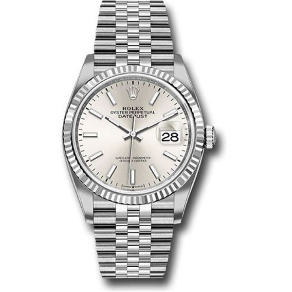 Rolex 36MM Datejust SS Model # 126200