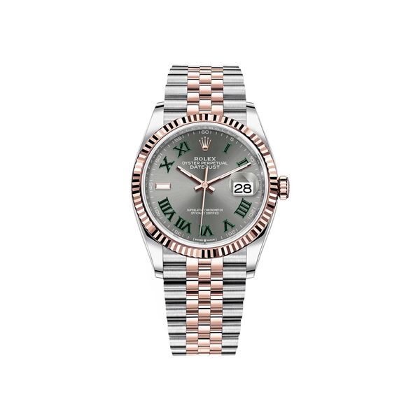 Rolex 36MM Datejust SS/RG Model # 126231
