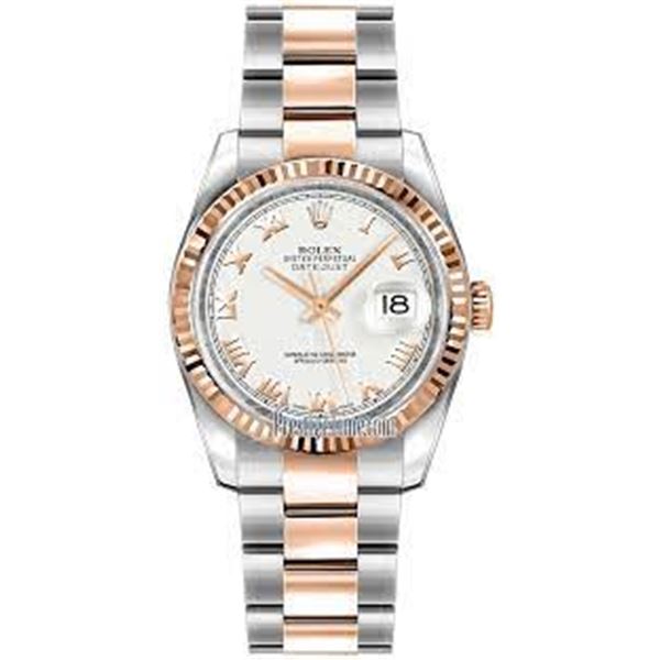 Rolex 36MM Datejust SS/RG Model # 126231