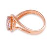 Image 2 : 1ct Morganite 14 K Rose Gold Ring