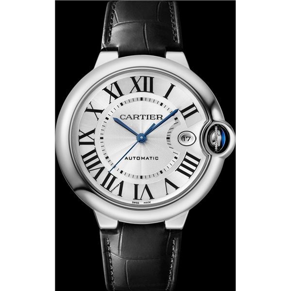 Cartier 40MM Ballon Bleu SS On Strap Model #WSBB0039
