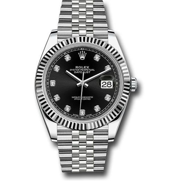 Rolex 41MM Datejust SS Model # 126334