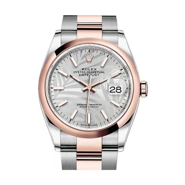 Rolex 36MM Datejust SS/RG Model # 126231