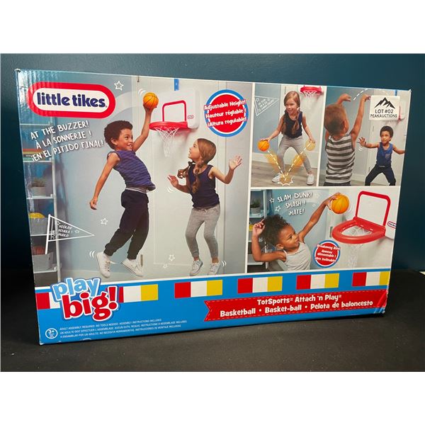Lot of 1 Little Tykes TotSports Attach 'n Play Basketball Set