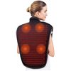 Image 1 : Lot of 1 Snailax Heated Body Wrap/Heating Pad for Neck & Shoulders w/ Massage & Heat Function