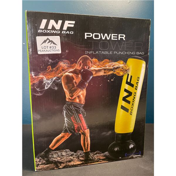 Lot of 1 Inflatable Punching Bag/Boxing Bag