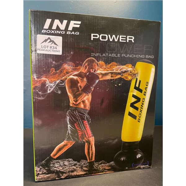 Lot of 1 Inflatable Punching Bag/Boxing Bag