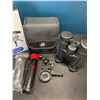 Image 2 : Lot of 1 Pair of 12x42 Powerful HD Binoculars w/ Tripod Stand