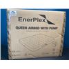 Image 1 : Lot of 1 EnerPlex Qeen Airbed with Electric Pump - Brand New Sealed!