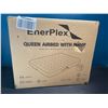 Image 2 : Lot of 1 EnerPlex Qeen Airbed with Electric Pump - Brand New Sealed!