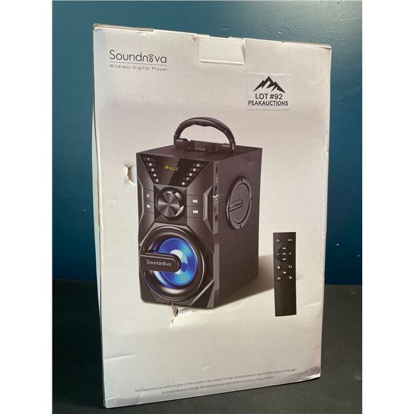Lot of 1 SoundNova K9 Pro 50W Portable Bluetooth/Wireless Speaker - BRAND NEW!