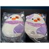 Image 2 : Lot of 2 Purple Cow "Squishmallow" Inspired Plushies - 8 inch
