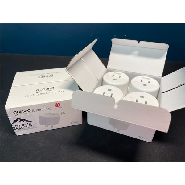 Lot of 2 Multi-Packs of WiFi Smart Plugs/Sockets - 4pcs per box!