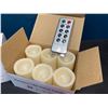Image 3 : Lot of 2 Multi-Packs of Flameless LED Candles w/ Remote Control & Batteries; 6 per pack/12 total