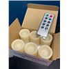 Image 3 : Lot of 2 Multi-Packs of Flameless LED Candles w/ Remote Control & Batteries; 6 per pack/12 total