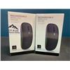 Image 1 : Lot of 2 Rechargeable Rainbow Backlit Wireless Mice
