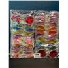 Image 1 : Lot of 2 Multi-Packs of Round Hippie-Style Sunglasses - 10 per pack/20 total