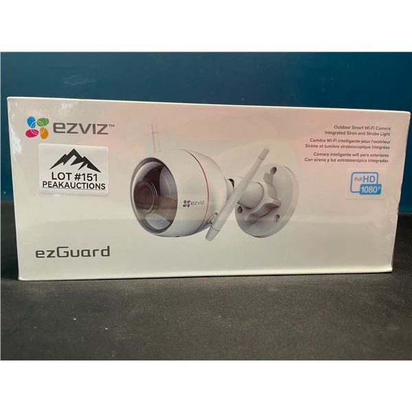 Lot of 1 EZVIZ Smart Home Outdoor Security Camera - BRAND NEW SEALED!