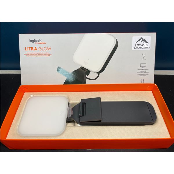 Lot of 1 Logitech for Creators Litra Glow Premium Streaming Light w/ TrueSoft