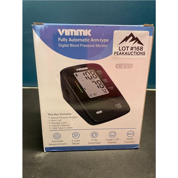 Lot of 1 Fully Automatic Arm-Type Digital Blood Pressure Monitor
