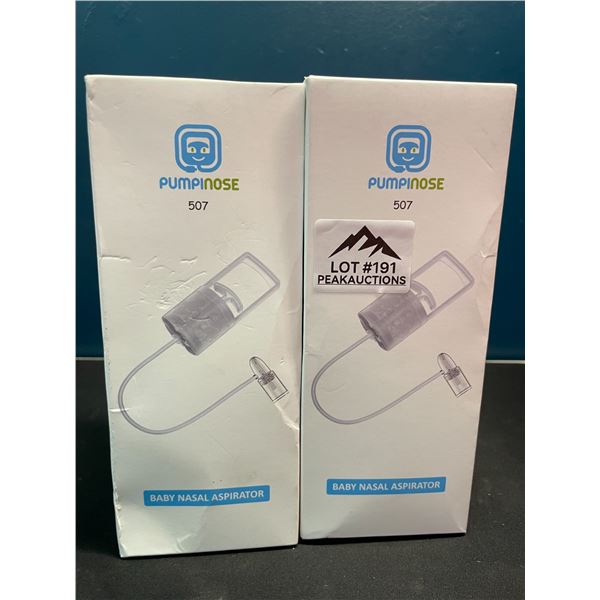 Lot of 2 Baby Nasal Aspirators