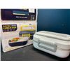 Image 1 : Lot of 1 Electric Heated Lunch Box - 1.5L Capacity