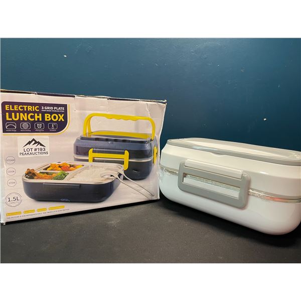 Lot of 1 Electric Heated Lunch Box - 1.5L Capacity