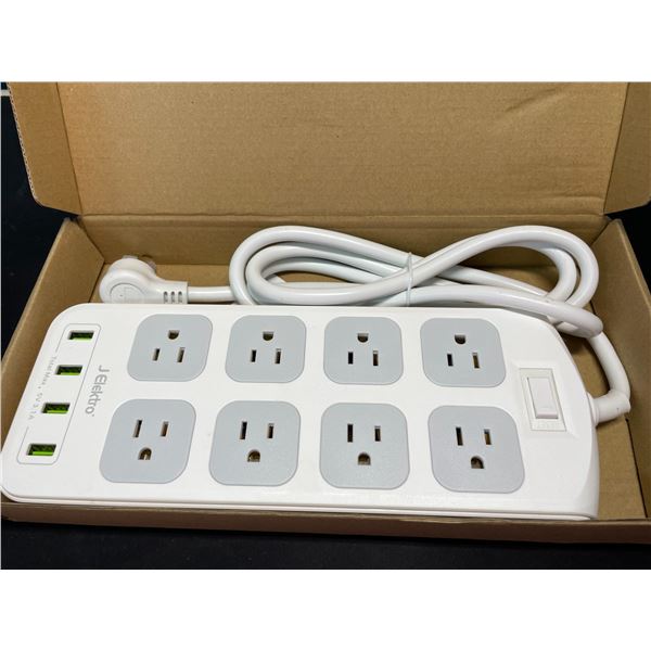 Lot of 1 Smart Multi-Outlet Power Bar Strip/Surge Protector w/ USB Charging Ports