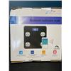 Image 1 : Lot of 1 Bluetooth Smart Bathroom Body Fat Scale w/ Smart App Control