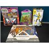 Image 1 : Lot of 4 Assorted Toys - Ninja Turtles, Power Ranger, Overwatch, & Pinball