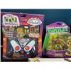 Image 3 : Lot of 4 Assorted Toys - Ninja Turtles, Power Ranger, Overwatch, & Pinball