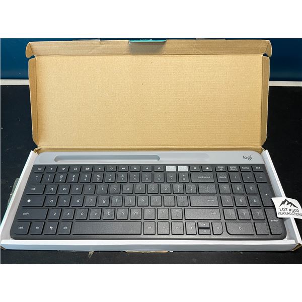 Lot of 1 Logitech Slim Multi-Device K580 Wireless Keyboard - Chrome OS Edition