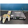 Image 1 : Lot of 1 Nintendo 64 Gaming Console w/ controller and Cords - Used - Powers On/Works
