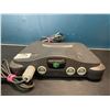 Image 2 : Lot of 1 Nintendo 64 Gaming Console w/ Controller and Cords - Used - Powers On/Works