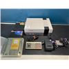Image 1 : Lot of 1 Nintendo Entertainment System w/ NES Games (ZELDA!) Controller, & Cord - Used; Powers On!
