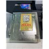 Image 2 : Lot of 1 Nintendo Entertainment System w/ NES Games (ZELDA!) Controller, & Cord - Used; Powers On!