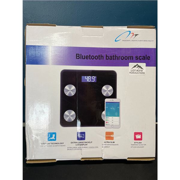 Lot of 1 Bluetooth Smart Bathroom Body Fat Scale w/ Smart App Control