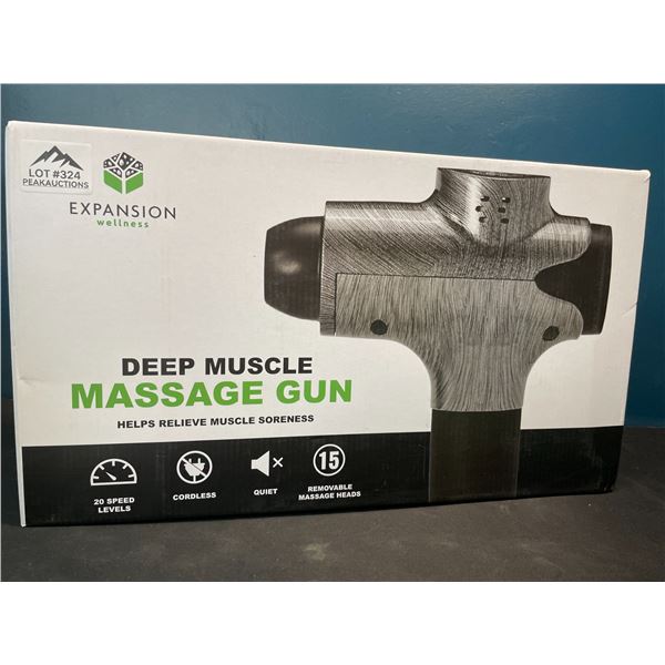 Lot of 1 Handheld Deep Tissue Massage Gun - Brand New!