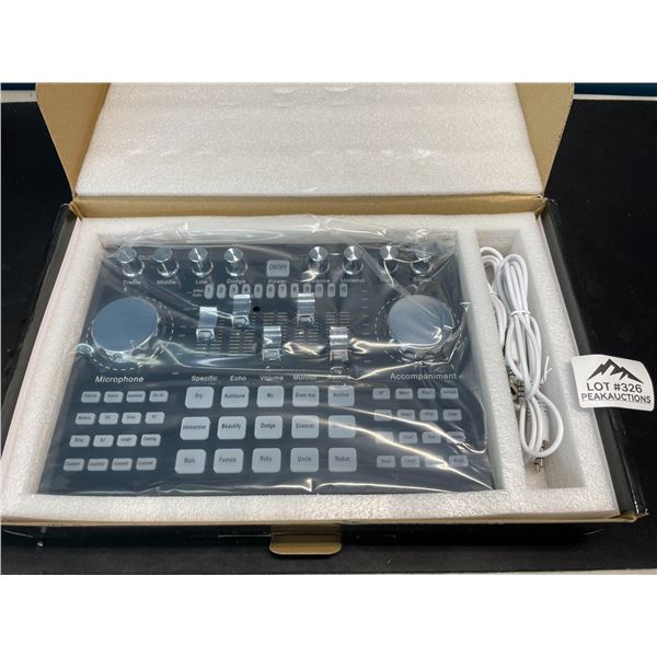 Lot of 1 Live Sound Card/Bluetooth Digital Audio Mixer - Brand New!