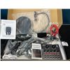 Image 1 : Lot of 1 Professional Condenser Microphone w/ Sound Card  - Great for Podcasting, Recording, etc.!