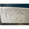 Image 2 : Lot of 1 Giant Inflatable Swan Pool Float - 74.5 x 71.5 Inch