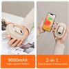 Image 2 : Lot of 2 Rechargeable Hand Warmers/Portable Power Banks - 9000mAh High Capacity!