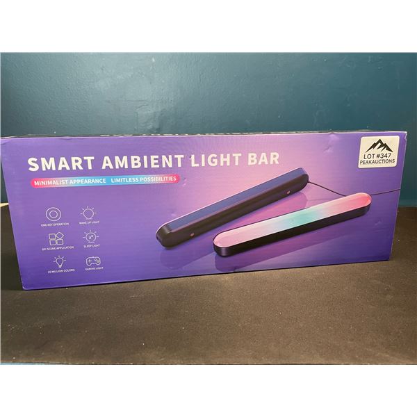 Lot of 1 Set of Smart Ambient Light Bars - Brand New Sealed!